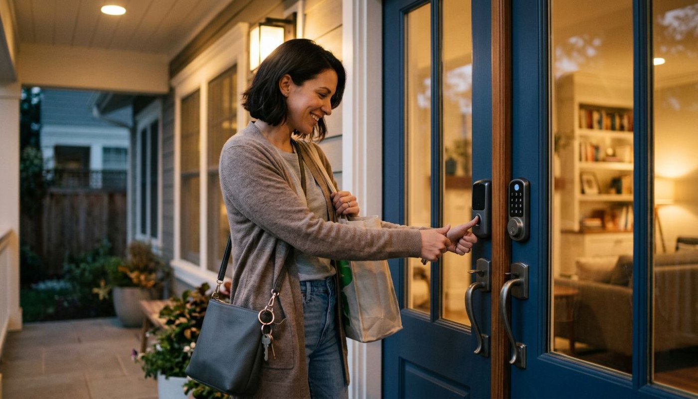 Quand la serrure devient intelligente : récit d’une maison protégée différemment